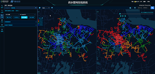 江苏中法水务在线水力模型系统完成验收投入运行