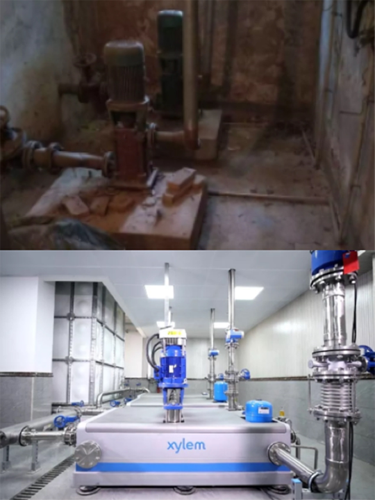 传统泵房与标准化泵房